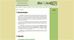 Desktop Screenshot of dialogica.ufam.edu.br
