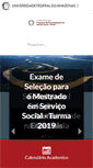 Mobile Screenshot of ppgss.ufam.edu.br