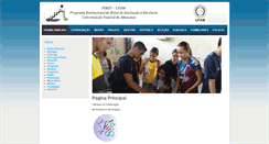 Desktop Screenshot of pibid.ufam.edu.br