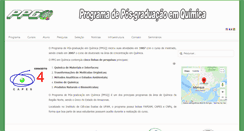 Desktop Screenshot of ppgq.ufam.edu.br