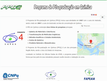 Tablet Screenshot of ppgq.ufam.edu.br