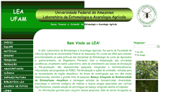 Desktop Screenshot of entomologia.ufam.edu.br