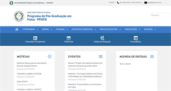 Desktop Screenshot of ppgfis.ufam.edu.br