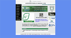 Desktop Screenshot of cuca.ufam.edu.br