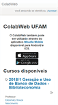 Mobile Screenshot of colabweb.ufam.edu.br