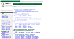Desktop Screenshot of comvest.ufam.edu.br