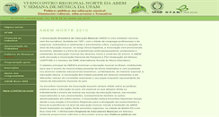Desktop Screenshot of abemnorte.ufam.edu.br