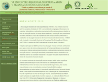 Tablet Screenshot of abemnorte.ufam.edu.br